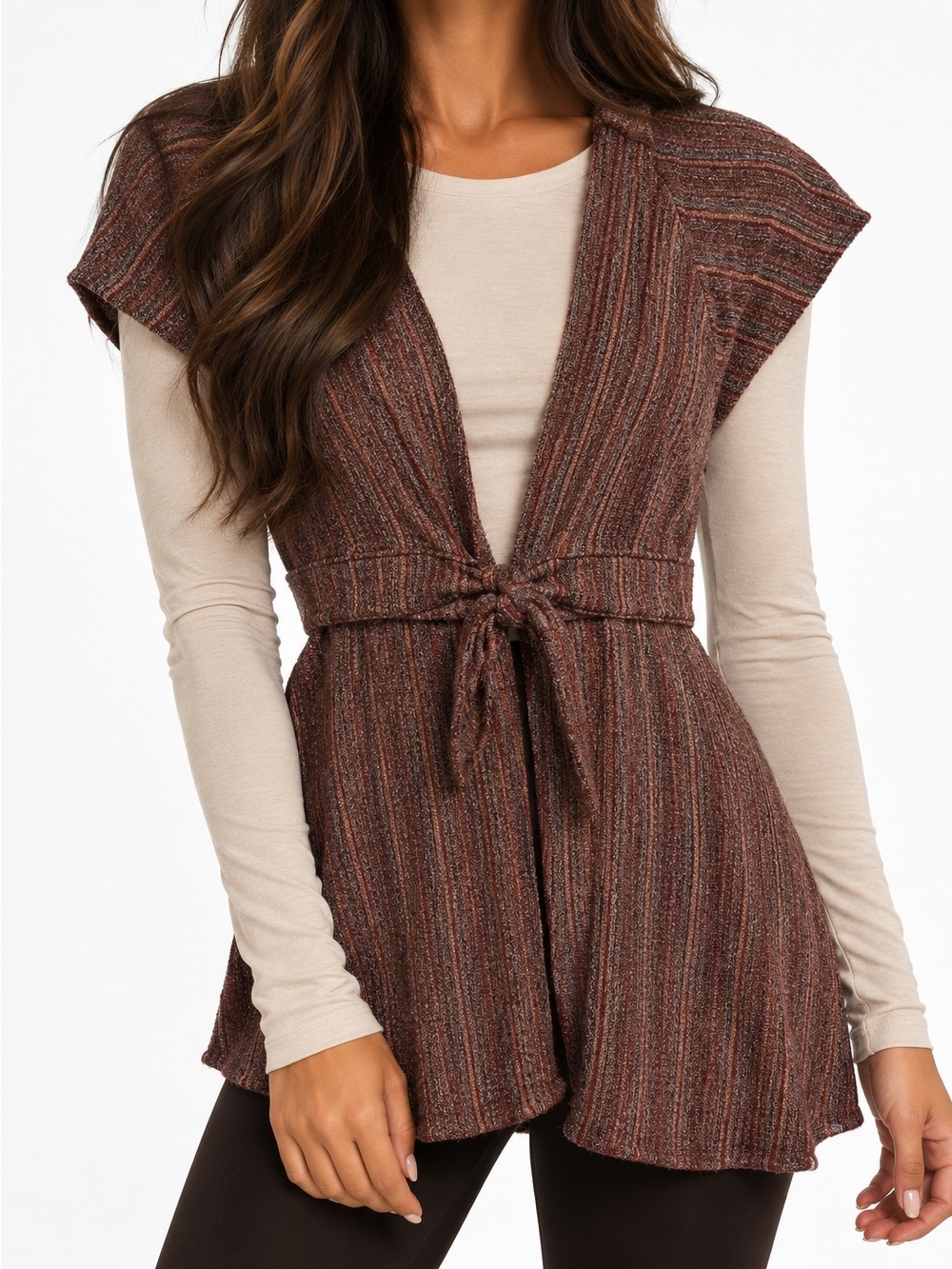 Free People Cardi Vest